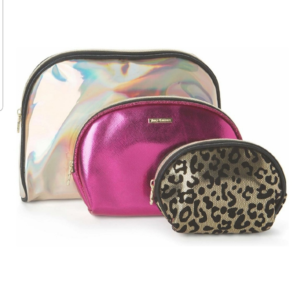 JUICY COUTURE 3 PIECE MAKE UP BAG - Picture 3 of 4